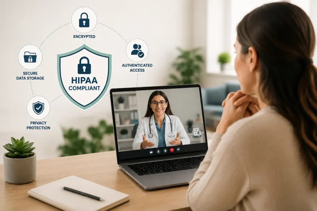hippa compliant telehealth